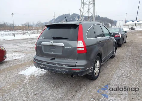 2010 Honda Cr-V Ex-L из США, поврежденный, VIN 5J6RE4H72AL098251